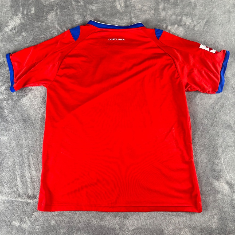 Lotto Costa‎ Rica National Soccer Team Jersey Red Blue Size S Men's Shirt - Picture 4 of 9